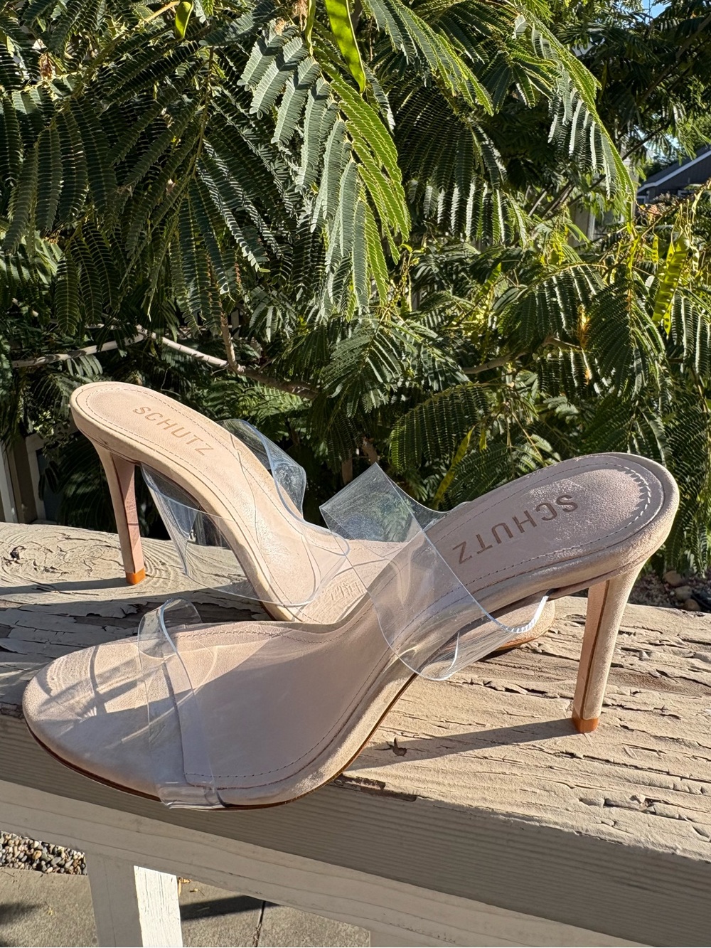 NWT Schutz | Ariella | Beige Stilettos | Sz 9 | Og-138